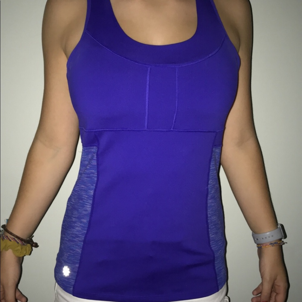 Athleta Work Out tank size M - Royal Blue